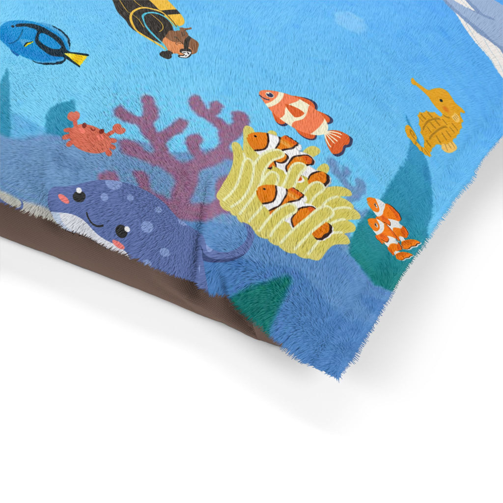 Under the sea bed