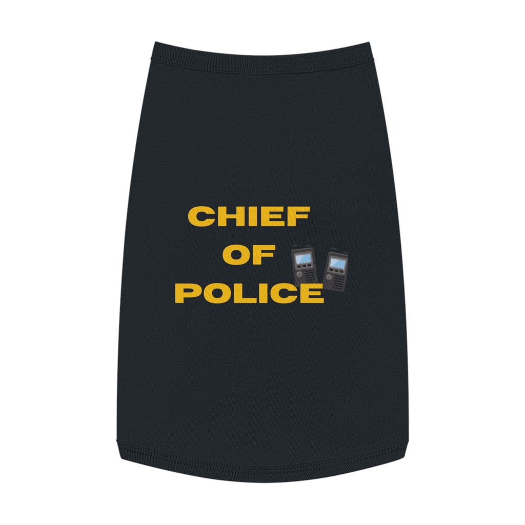 Chief of police tank top