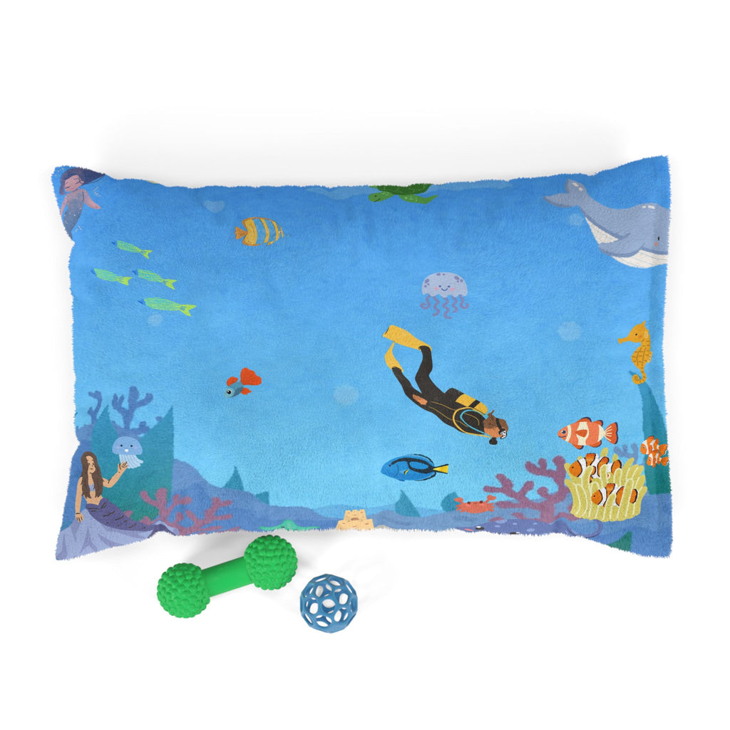 Under the sea bed