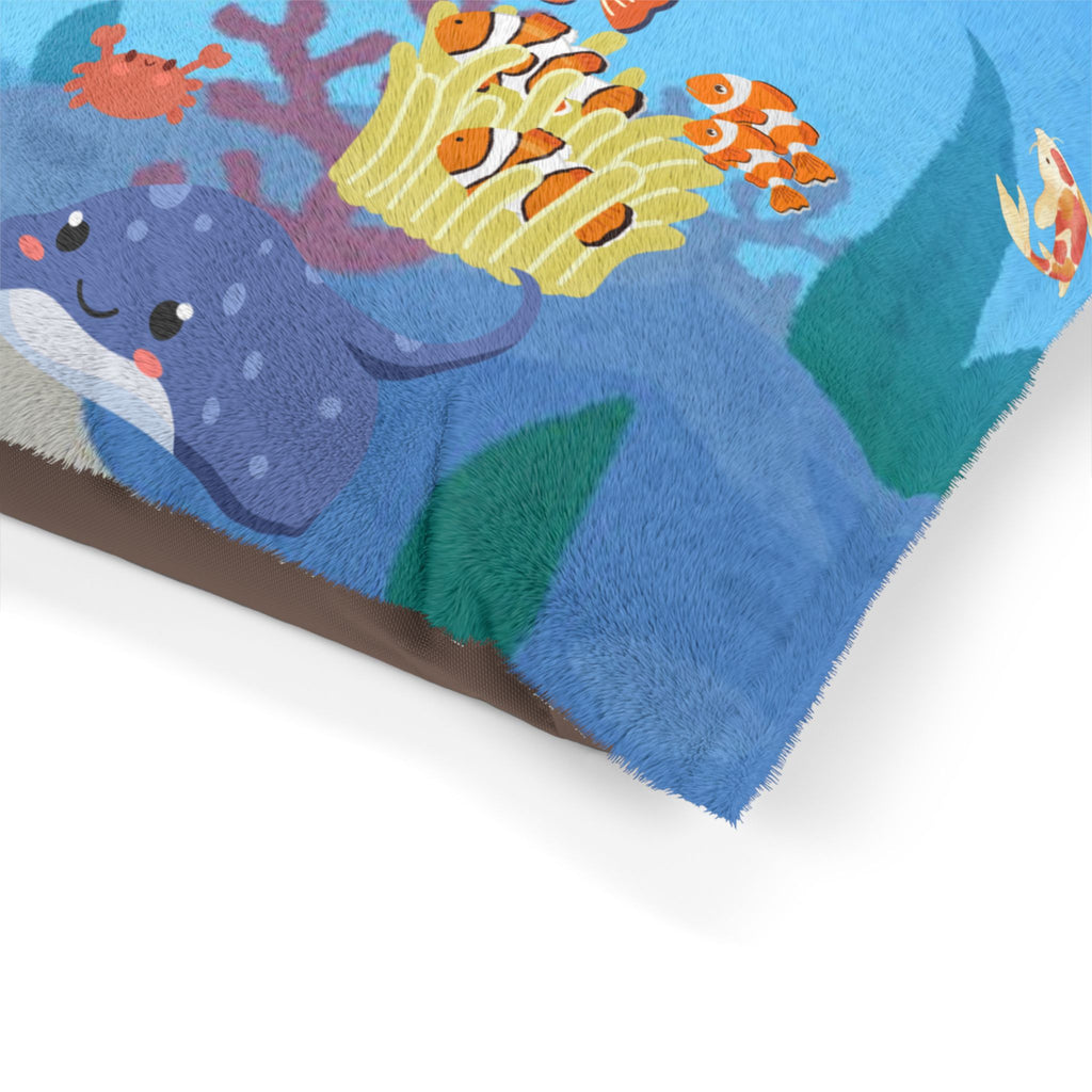 Under the sea bed
