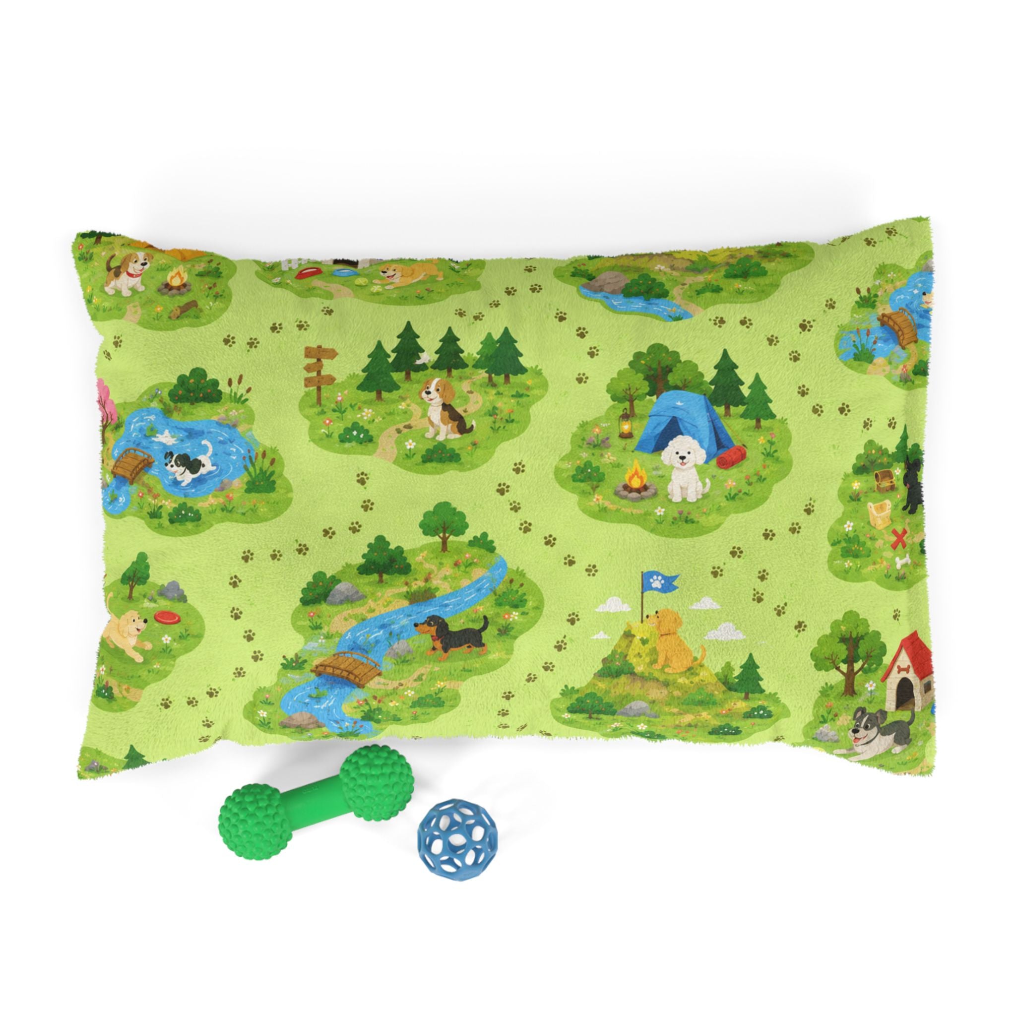 Pawventure map bed