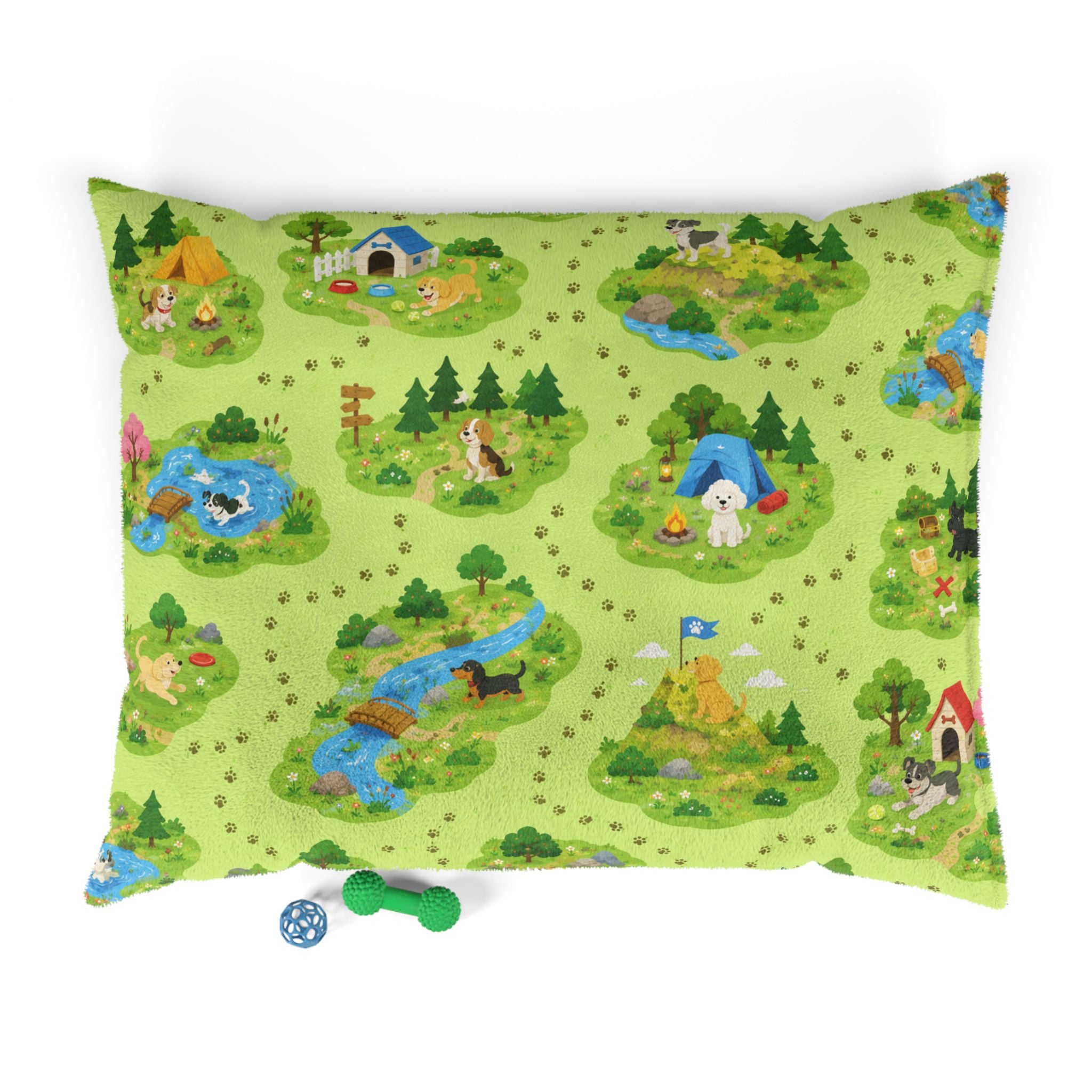 Pawventure map bed