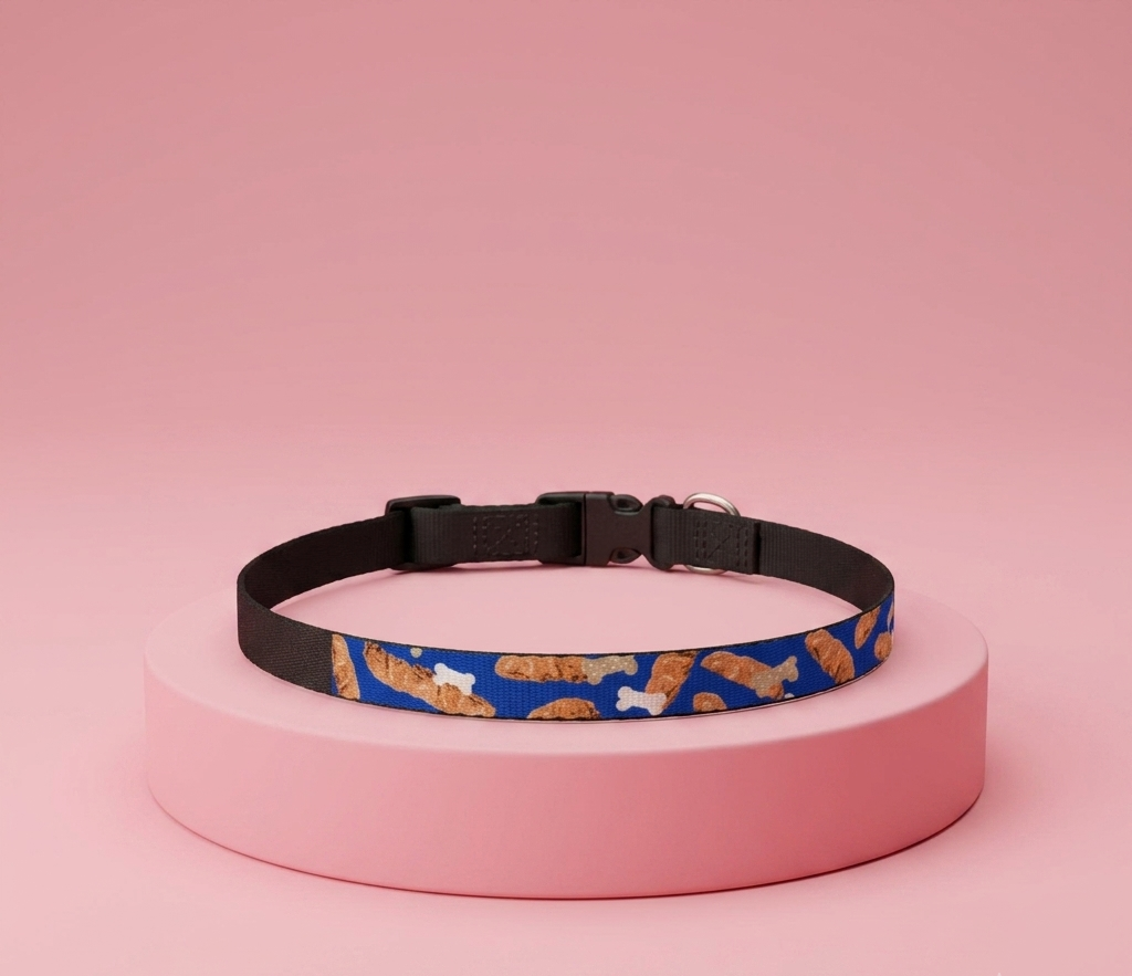 Blue dog Collar