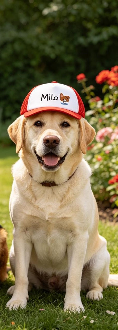 Customizable "dog name" Pup Foam Cap