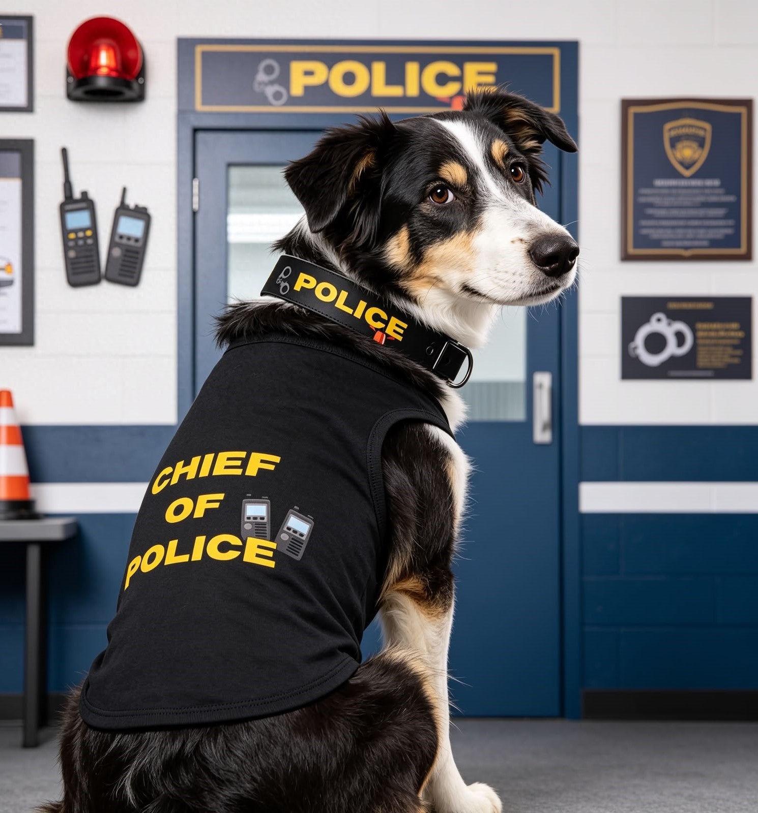 Chief of police tank top