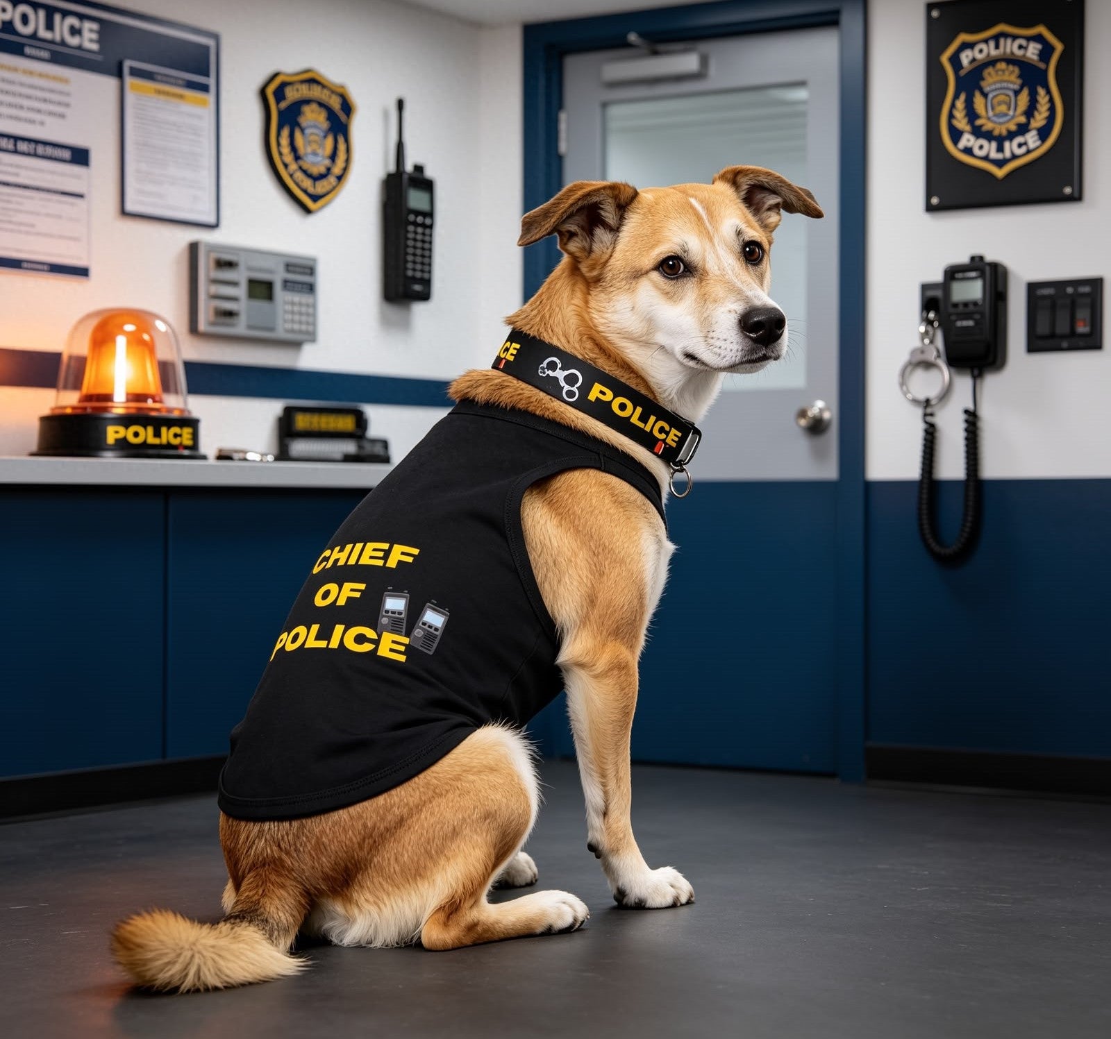 Chief of police tank top