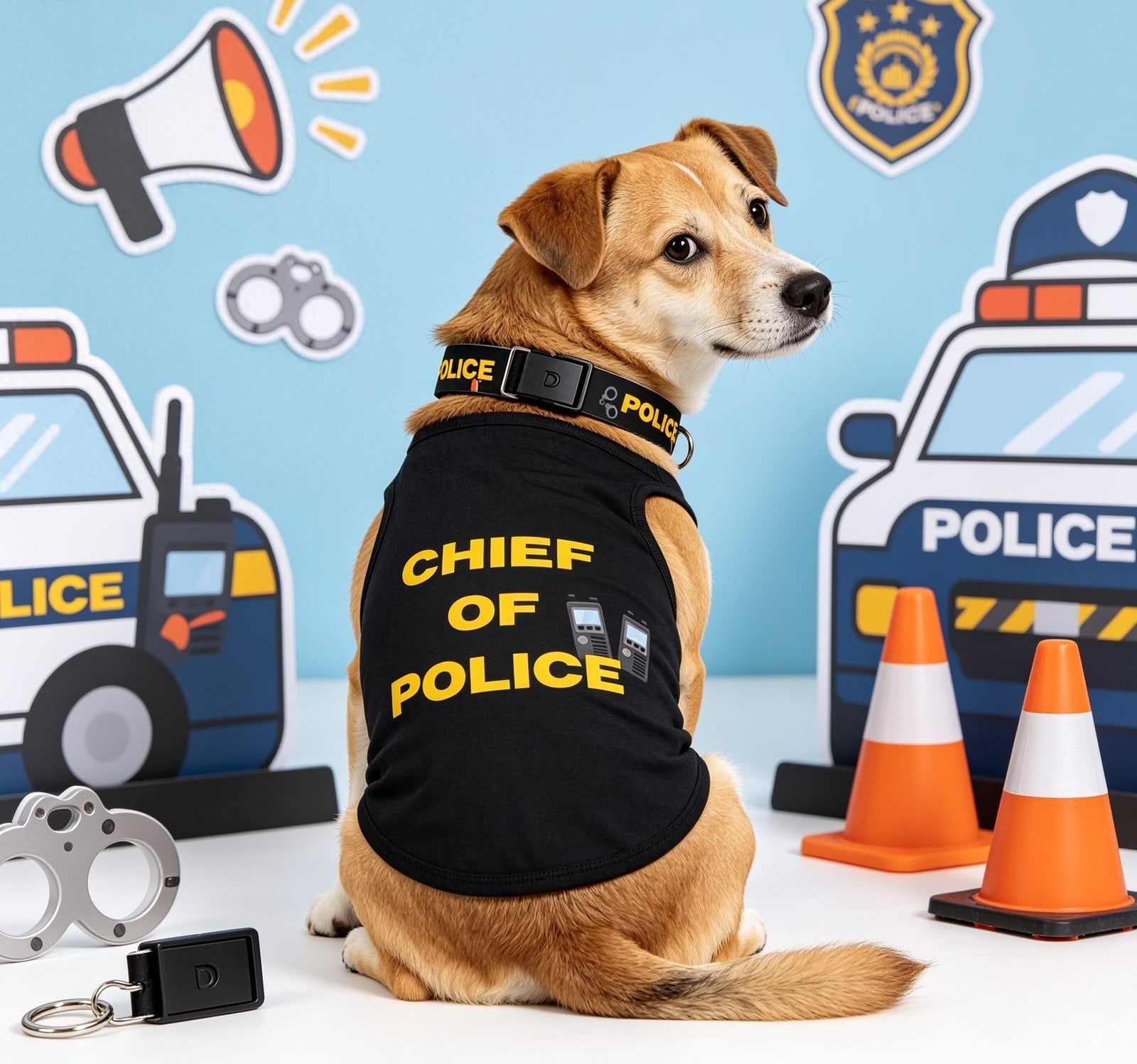 Chief of police tank top