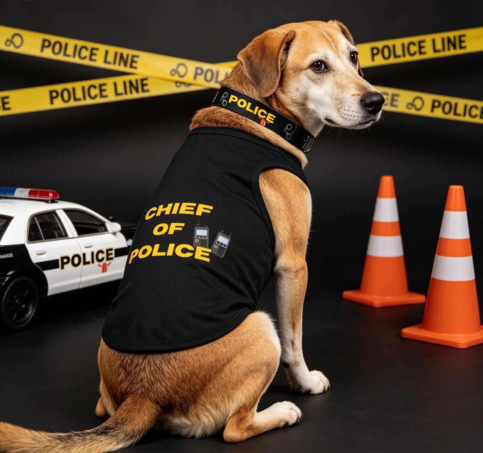 Chief of police tank top