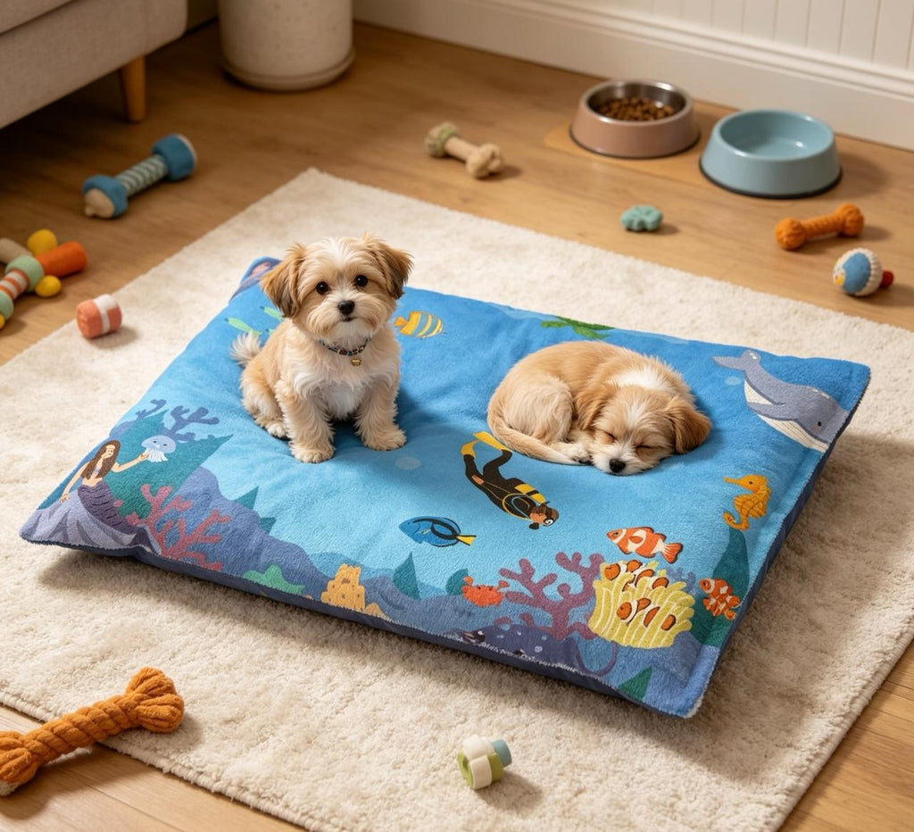 Under the sea bed