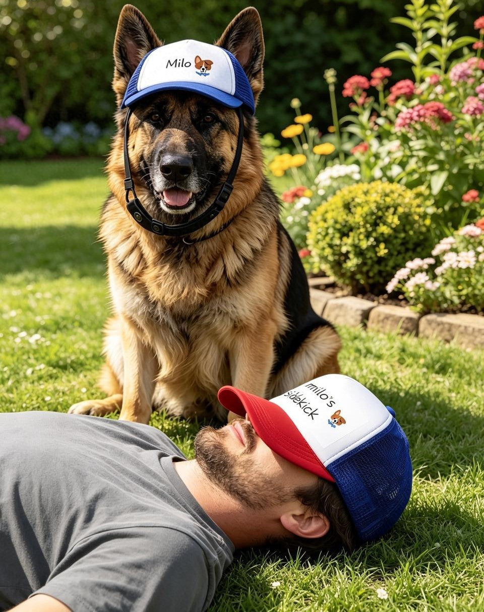 The Sidekick — Personalized Matching Owner Hat