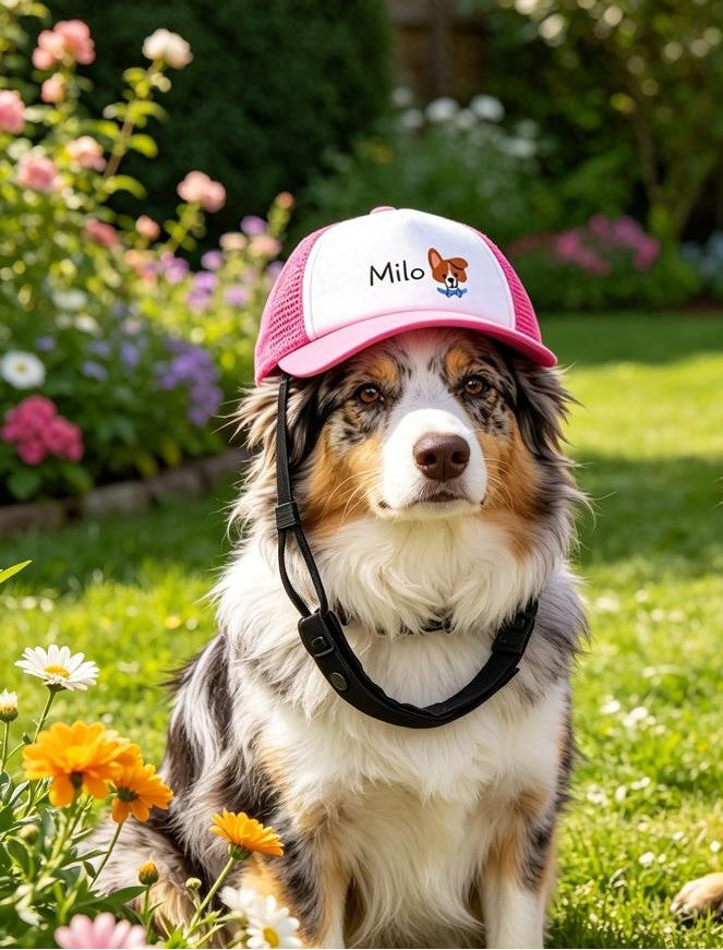 Customizable "dog name" Pup Foam Cap