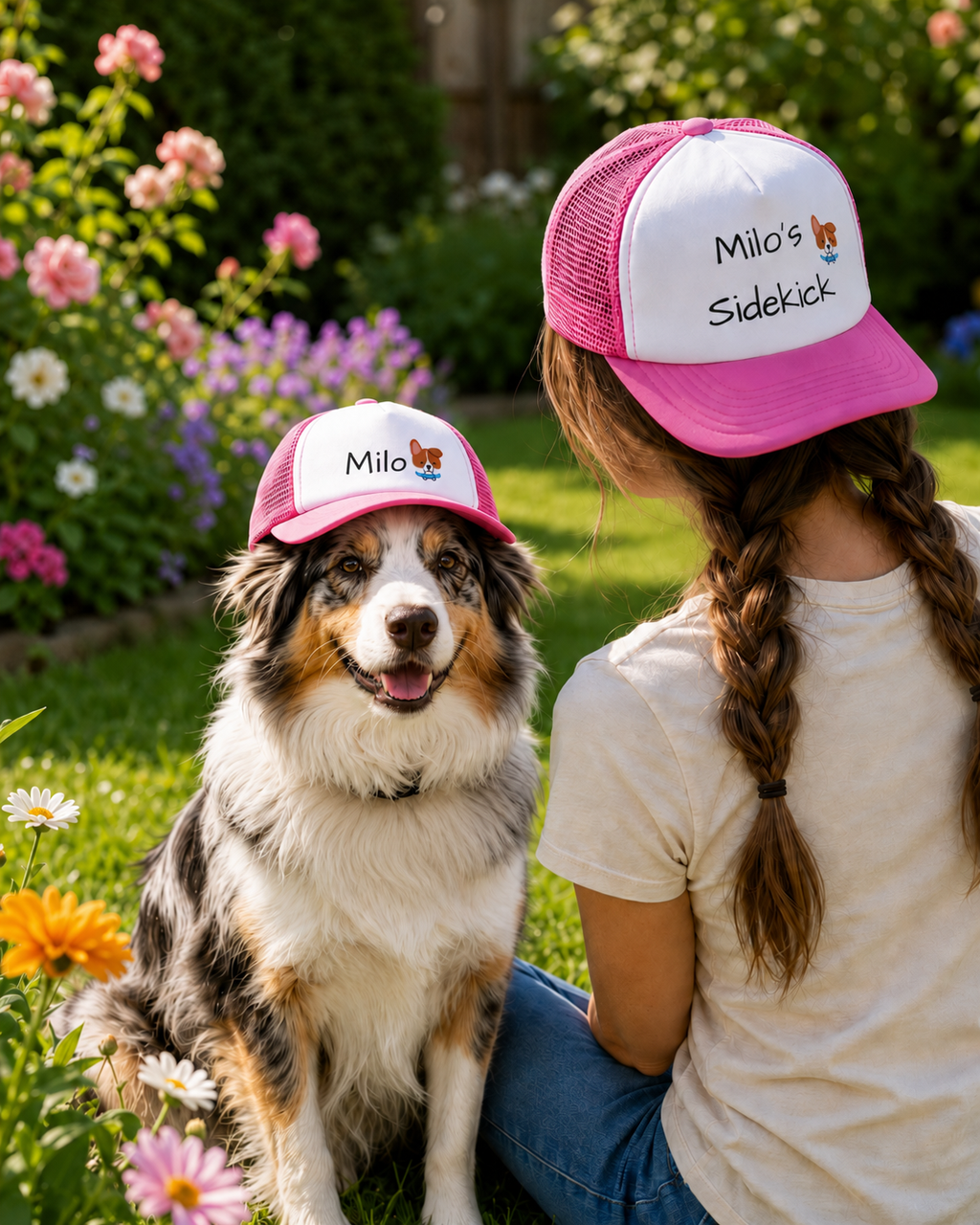 The Sidekick — Personalized Matching Owner Hat