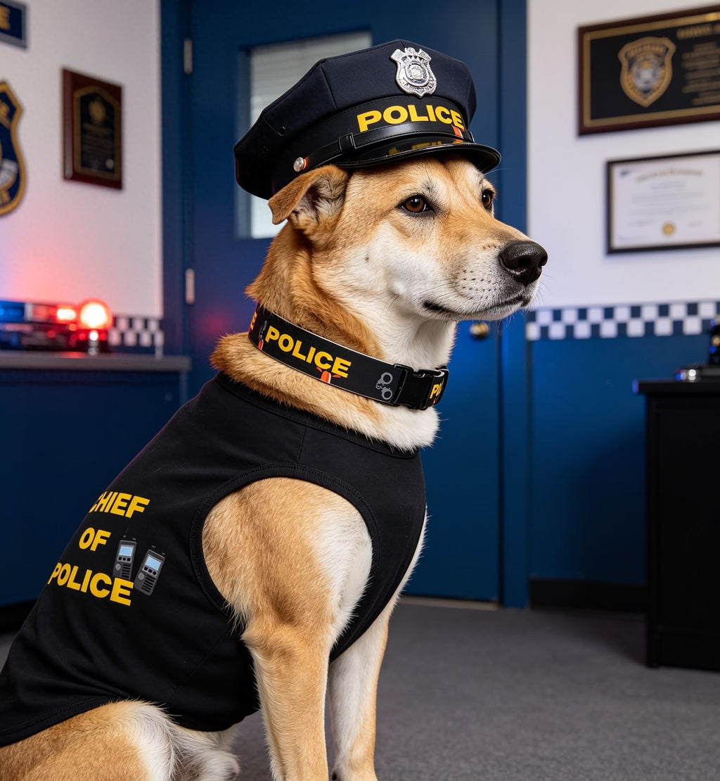 Chief of police tank top