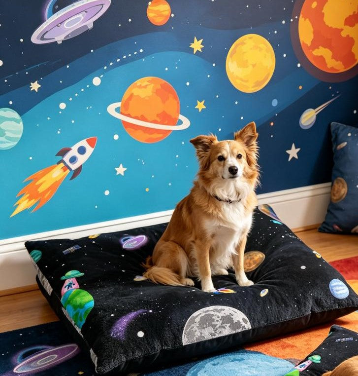 Solar system bed